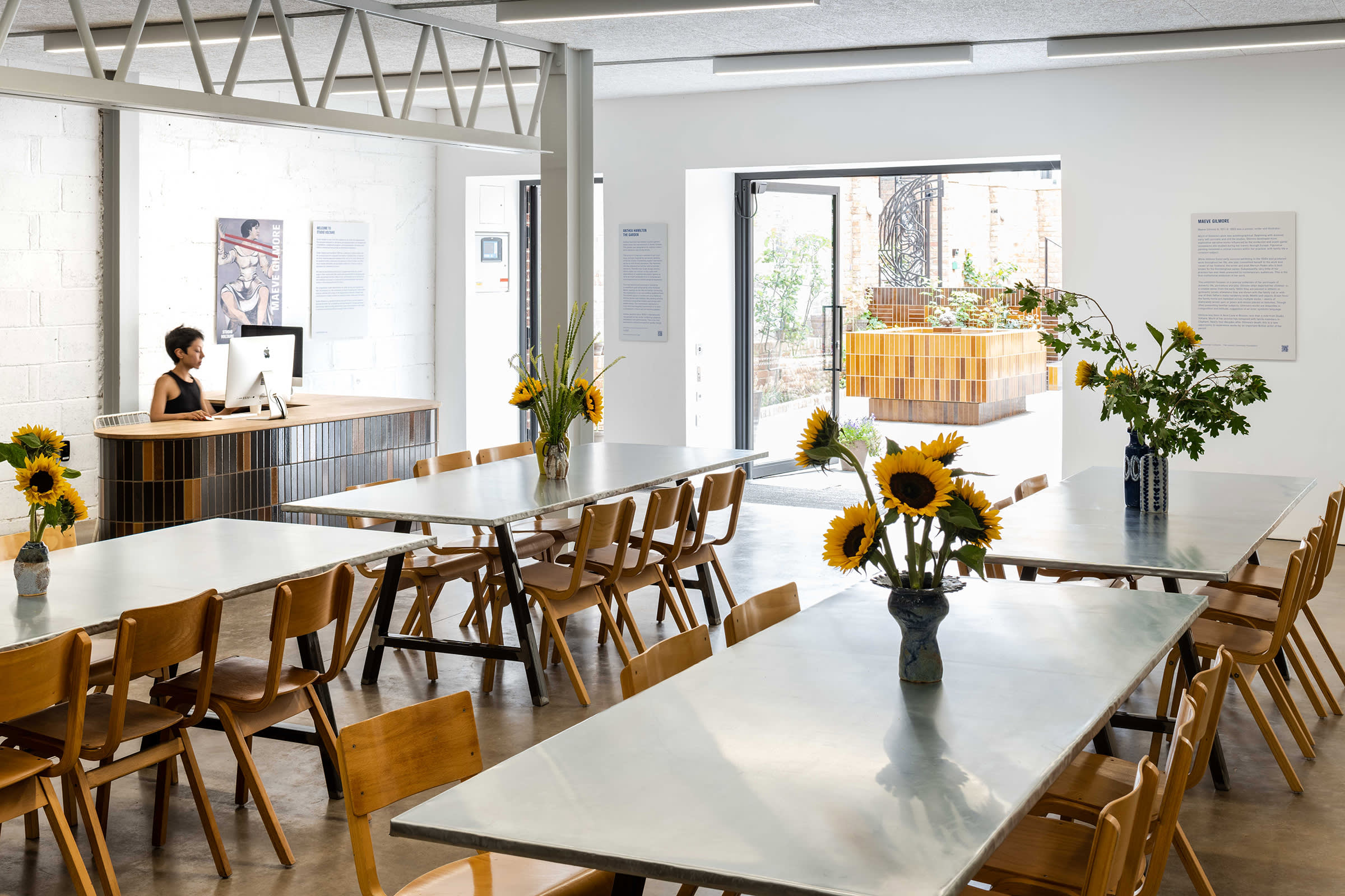Juliets Café and Bar, Studio Voltaire Courtesy of Juliets and Studio Voltaire Credit French+Tye g@